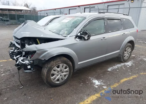 2017 Dodge Journey Se from USA, damaged, VIN 3C4PDCAB1HT673690